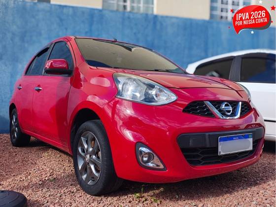 NISSAN MARCH 1.6 SL 16V FLEX 4P MANUAL
